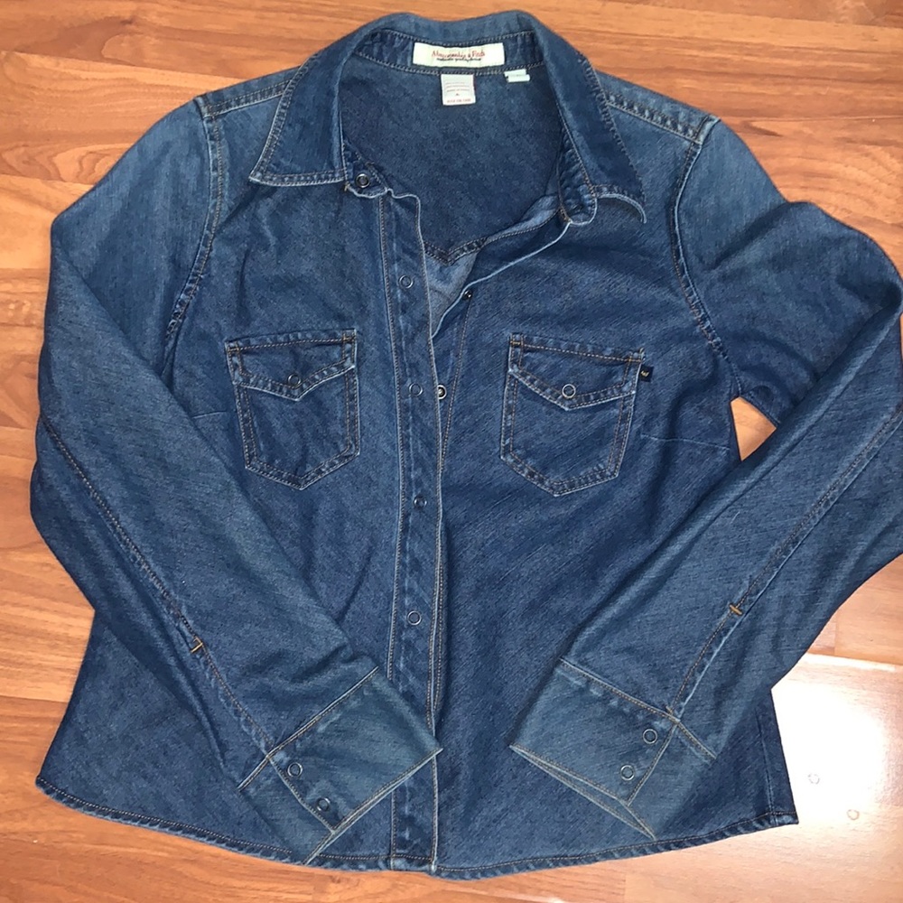 Vintage Abercrombie & Fitch Denim Shirt / Jacket
